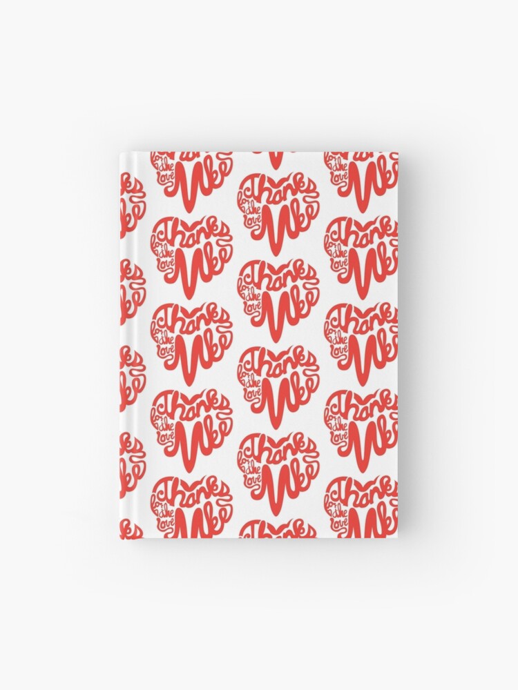 Thumbnail 1 of 3, Journal, Thanks For The Love, MKE designed and sold by dustinzick.