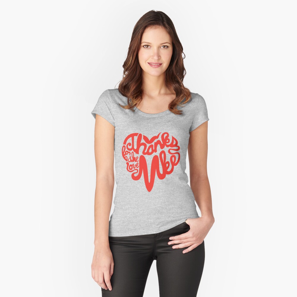 Item preview, Fitted Scoop T-Shirt designed and sold by dustinzick.