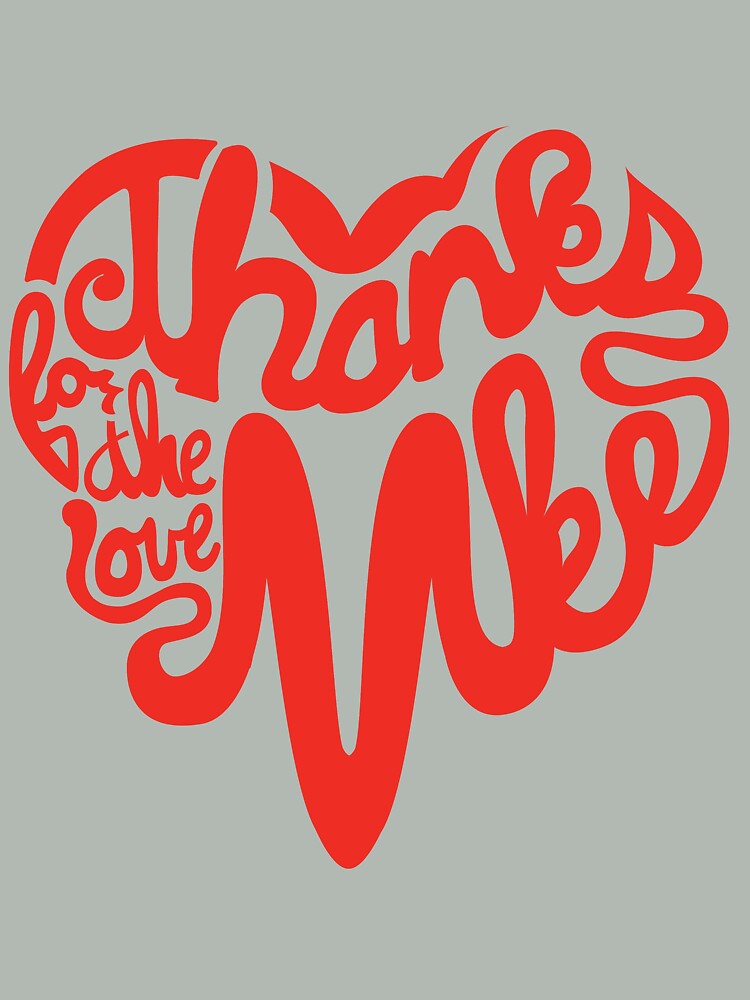 Thumbnail 4 of 4, Boxy T-Shirt, Thanks For The Love, MKE designed and sold by dustinzick.