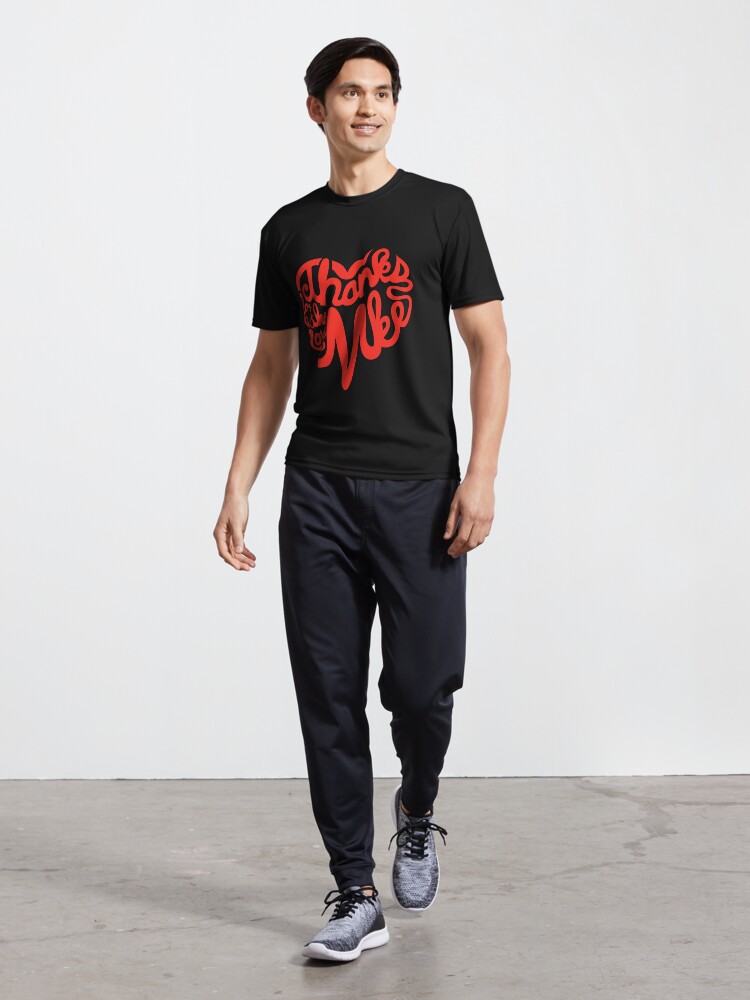 Thumbnail 5 of 7, Active T-Shirt, Thanks For The Love, MKE designed and sold by dustinzick.