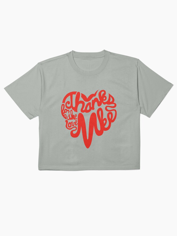 Thumbnail 2 of 4, Boxy T-Shirt, Thanks For The Love, MKE designed and sold by dustinzick.