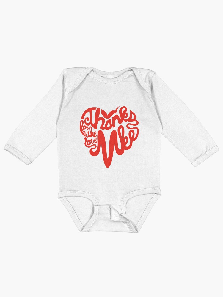Thumbnail 1 of 2, Baby One-Piece, Thanks For The Love, MKE designed and sold by dustinzick.