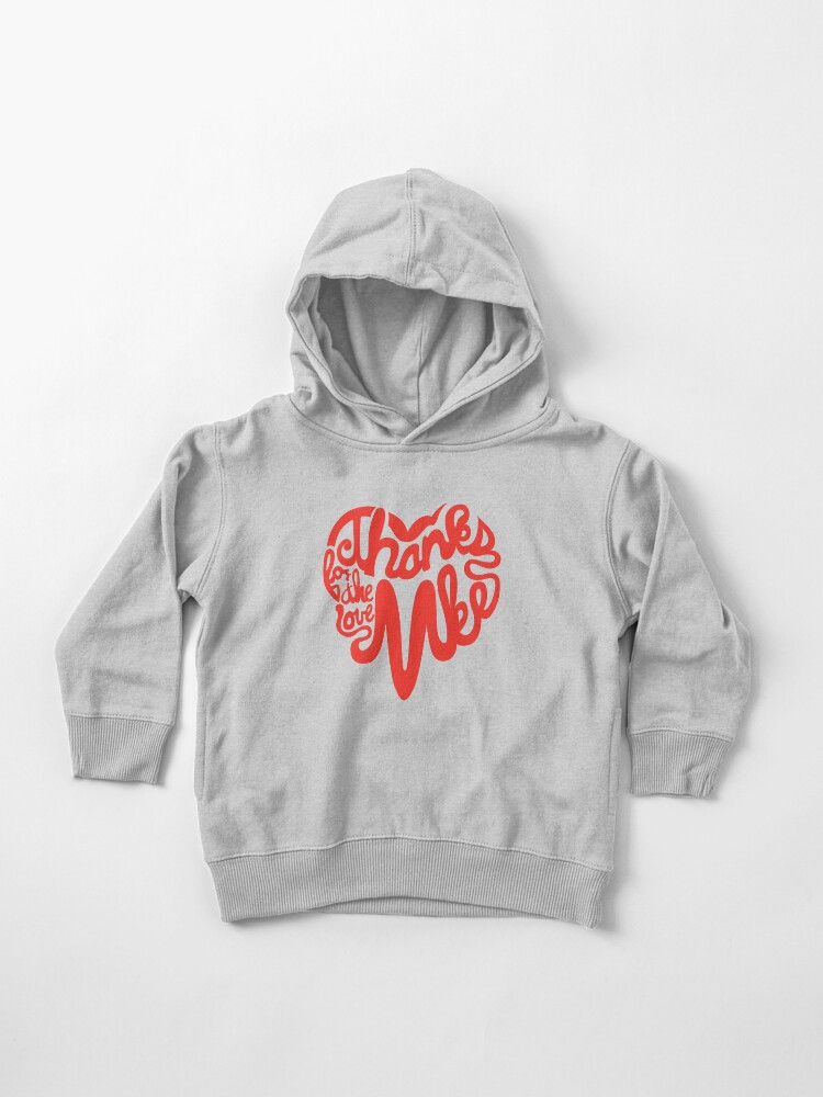 Thumbnail 1 of 5, Toddler Pullover Hoodie, Thanks For The Love, MKE designed and sold by dustinzick.