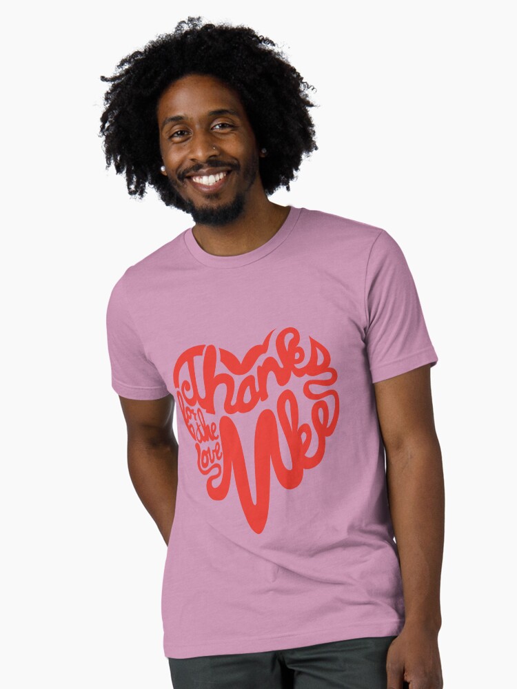 Thumbnail 1 of 7, Tri-blend T-Shirt, Thanks For The Love, MKE designed and sold by dustinzick.
