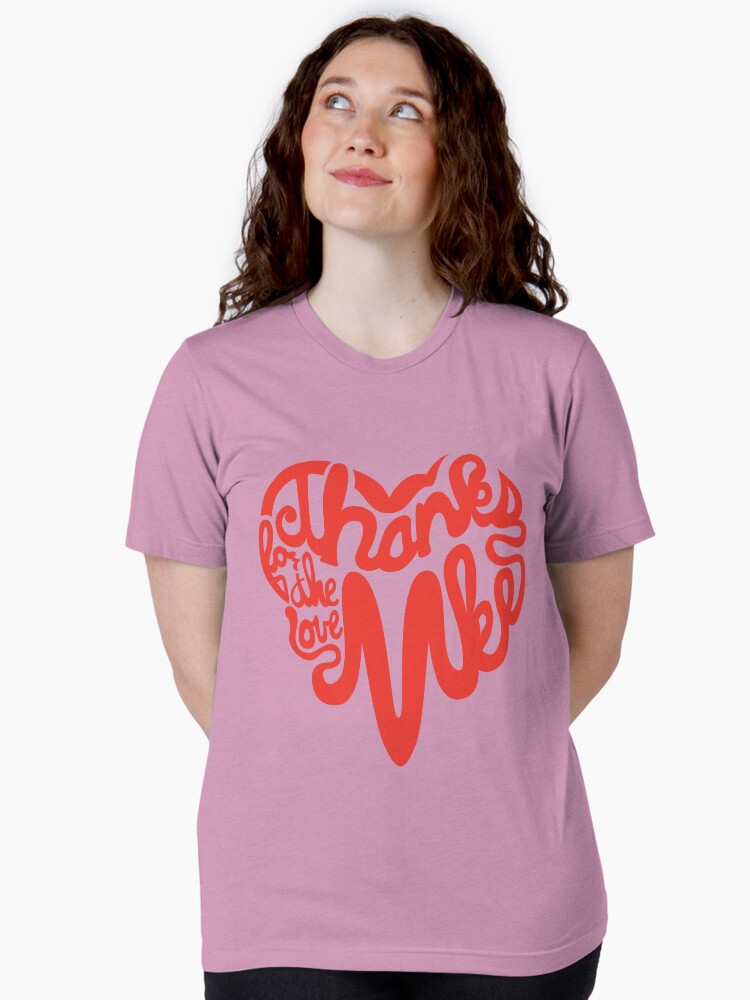 Thumbnail 2 of 7, Tri-blend T-Shirt, Thanks For The Love, MKE designed and sold by dustinzick.