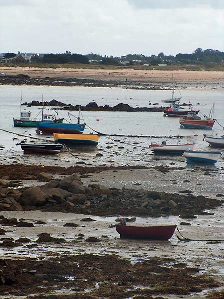 "Fishing Boats Guernsey" by EternalRainbow Redbubble