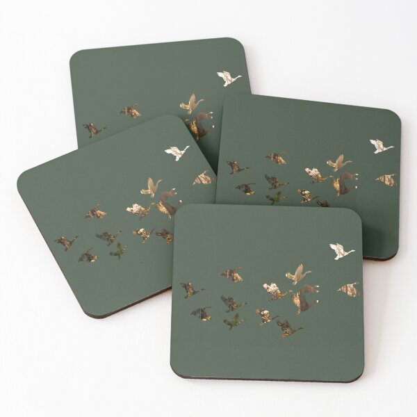 Item preview, Geese Flying at Dusk designed and sold by Natural-Habitat.