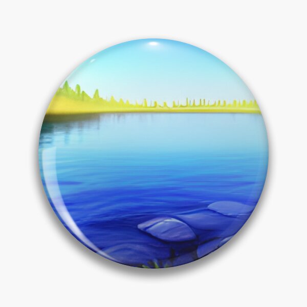 Item preview, Beautiful fantasy lake scenery. designed and sold by Art-Vibrations.