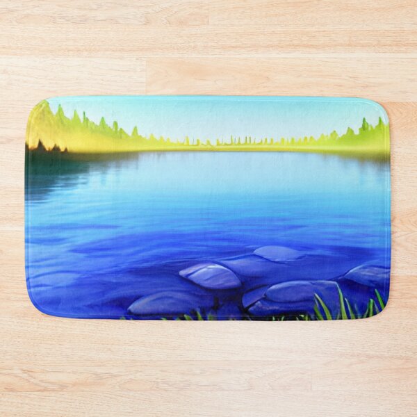 Item preview, Beautiful fantasy lake scenery. designed and sold by Art-Vibrations.