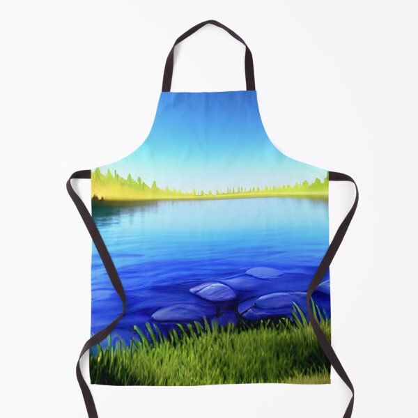 Item preview, Beautiful fantasy lake scenery. designed and sold by Art-Vibrations.
