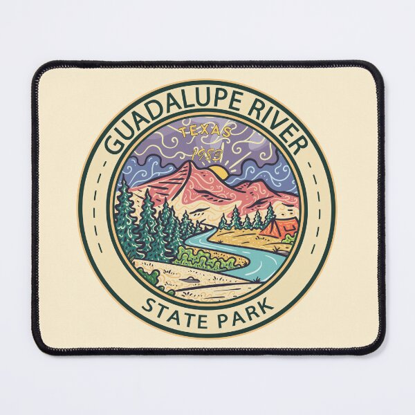 Item preview, Guadalupe River State Park Texas Badge designed and sold by KrisSidDesigns.