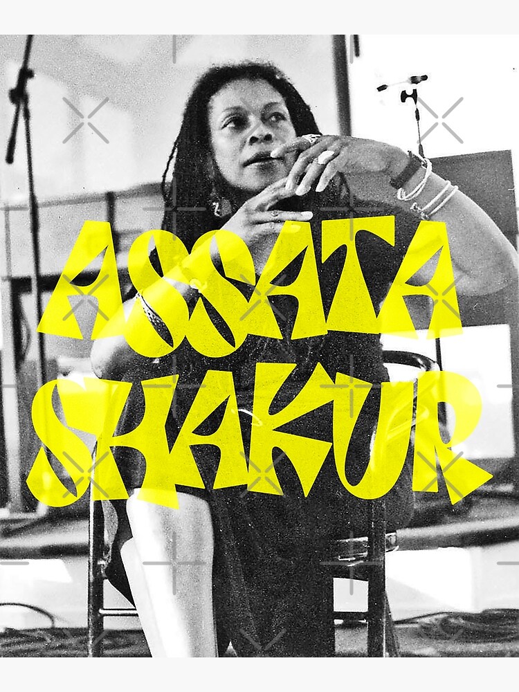 “Assata Shakur” Poster for Sale by Stounrock | Redbubble