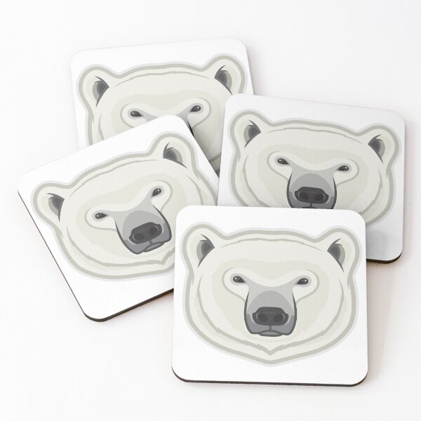 Item preview, Polar Bear Head designed and sold by Sabin Artworks.