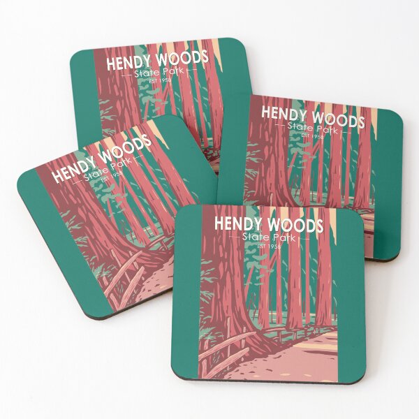 Item preview, Hendy Woods State Park California Vintage designed and sold by KrisSidDesigns.