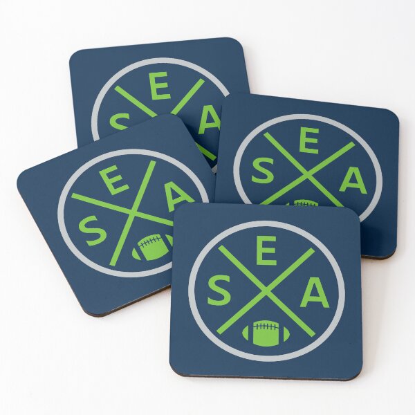 Item preview, Retro Seattle Football Emblem Vintage SEA designed and sold by pixeljamz.