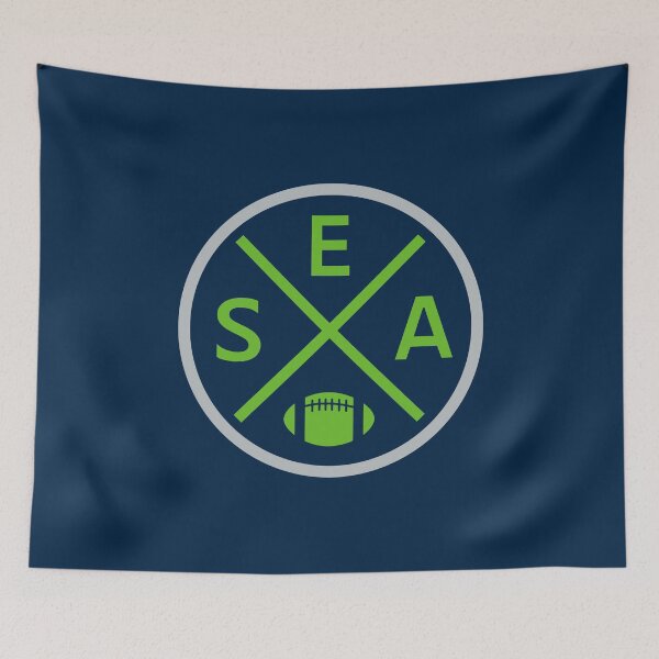 Item preview, Retro Seattle Football Emblem Vintage SEA designed and sold by pixeljamz.