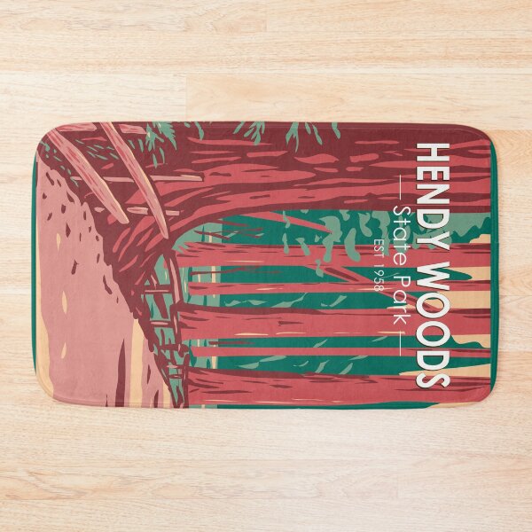 Item preview, Hendy Woods State Park California Vintage designed and sold by KrisSidDesigns.