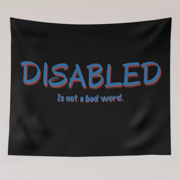 Item preview, Disability pride designed and sold by Monkey204.