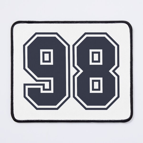 Item preview, 98 Sports Number Ninety-Eight designed and sold by HelloFromAja.