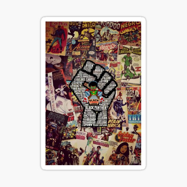 BCL Black Fist Sticker