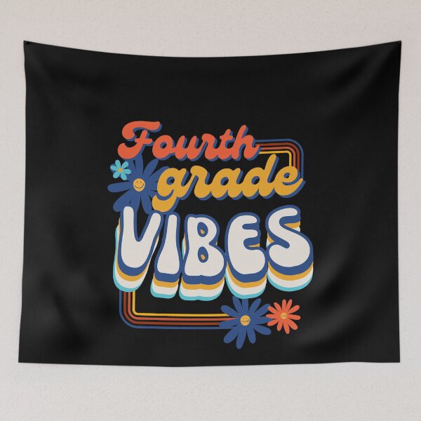 Item preview, Back To School Fourth Grade Vibes Retro Teacher First Day of School designed and sold by ibeargifts.