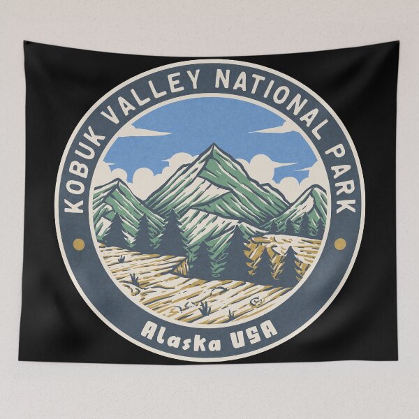 Item preview, Kobuk Valley National Park Vintage Mountains designed and sold by JordanHolmes.