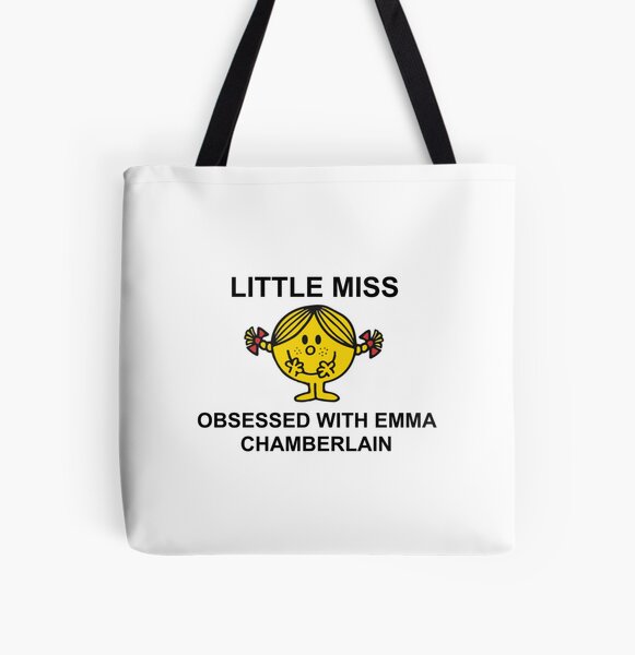 Custom Emma Chamberlain For Dark Tote Bags By Sengul - Artistshot