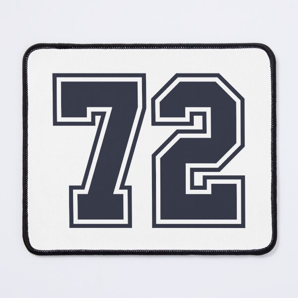 Item preview, 72 Sports Number Seventy-Two designed and sold by HelloFromAja.