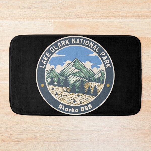 Item preview, Lake Clark National Park Vintage Mountains designed and sold by JordanHolmes.