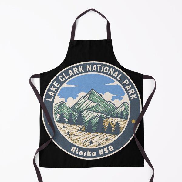 Item preview, Lake Clark National Park Vintage Mountains designed and sold by JordanHolmes.