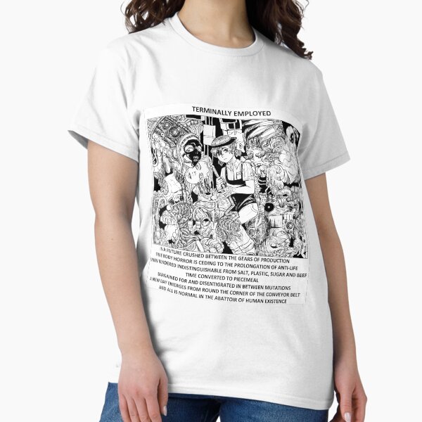 Item preview, TERMINALLY EMPLOYED designed and sold by ItsAdrienne.