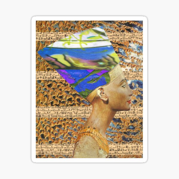Queen of the psychadelic desert Sticker