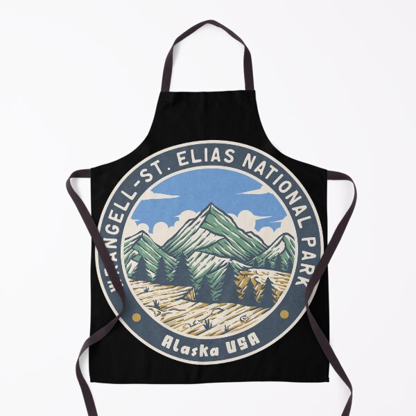 Item preview, Wrangell-St. Elias National Park Vintage Mountains designed and sold by JordanHolmes.