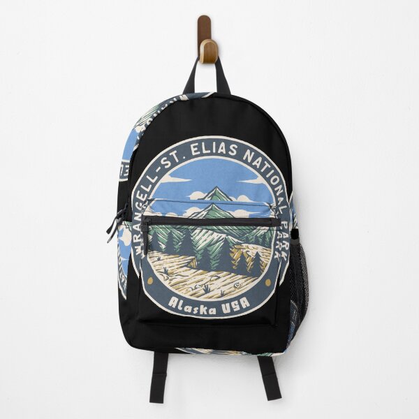 Item preview, Wrangell-St. Elias National Park Vintage Mountains designed and sold by JordanHolmes.