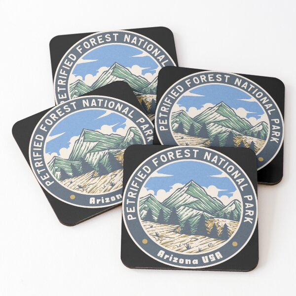 Item preview, Petrified Forest National Park Vintage Mountains designed and sold by JordanHolmes.