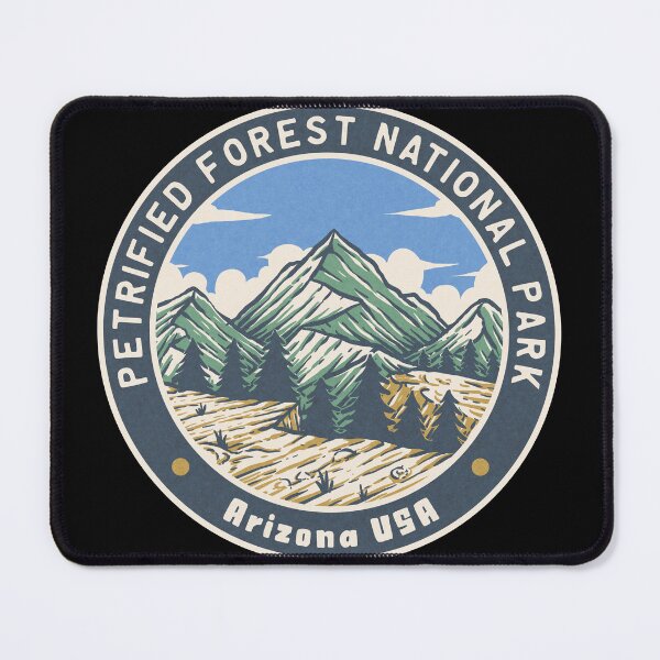 Item preview, Petrified Forest National Park Vintage Mountains designed and sold by JordanHolmes.