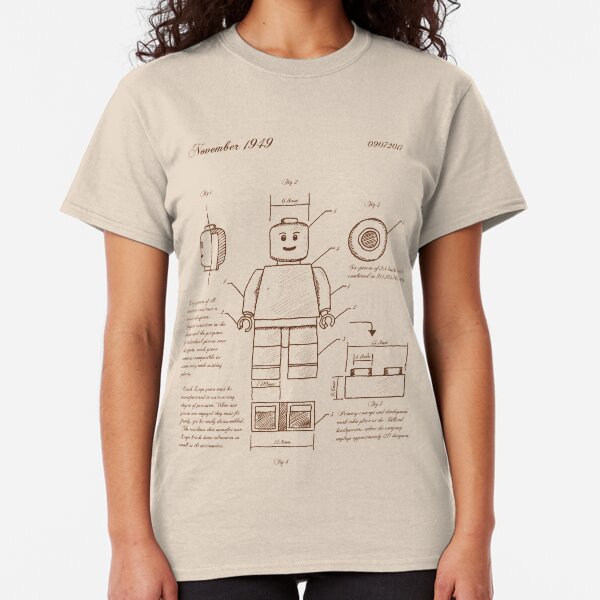 Leonardo Da Vinci Lego Classic T-Shirt