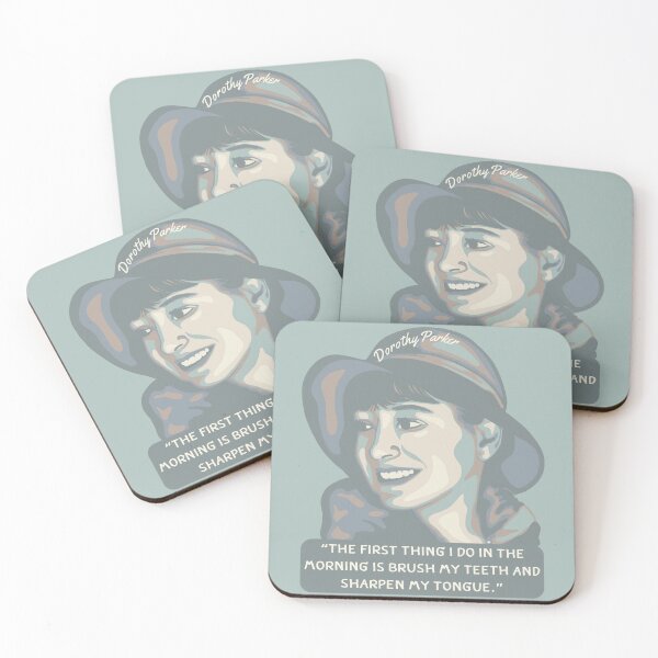Item preview, Dorothy Parker Portrait and Quote designed and sold by Unhinged Heather.