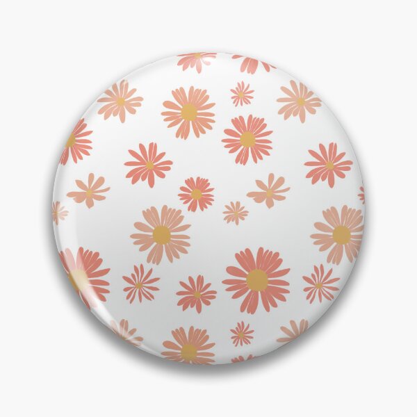 Item preview, Hand drawn daisy flower pattern  designed and sold by Sanaura.