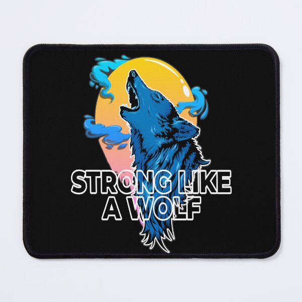 Item preview, Be Strong Like a Wolf designed and sold by loganferret.