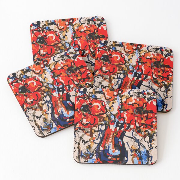 Item preview, Red Flowers designed and sold by Natalie Holland.