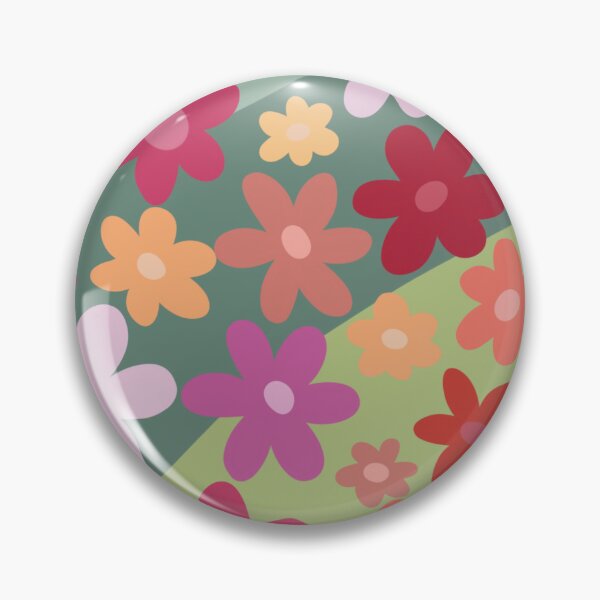 Item preview, Vibrant hand drawn floral design  designed and sold by Sanaura.