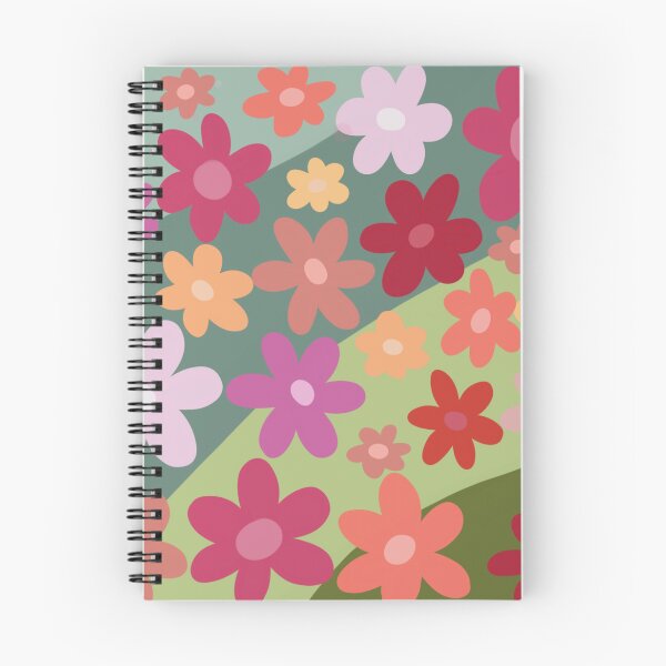 Item preview, Vibrant hand drawn floral design  designed and sold by Sanaura.
