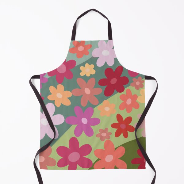 Item preview, Vibrant hand drawn floral design designed and sold by Sanaura.