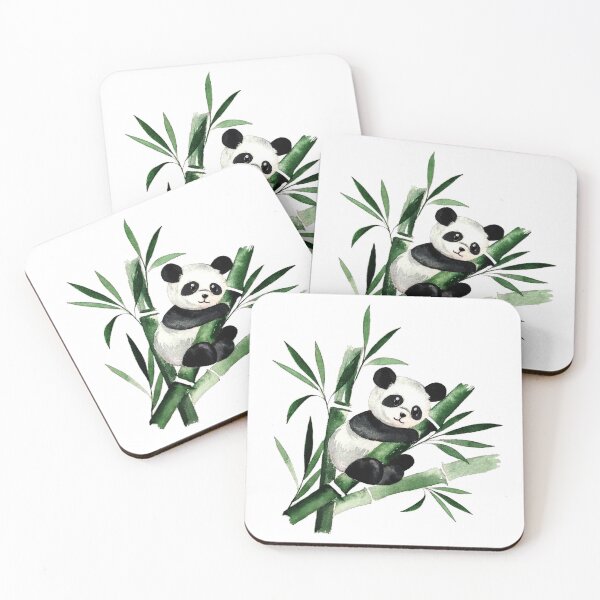 Item preview, Cute Panda Sitting on Bamboo designed and sold by Pavnud.