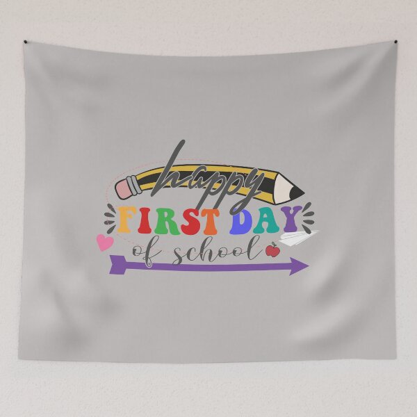 Item preview, happy first day of school designed and sold by OuassimCh.