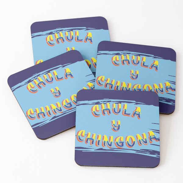Item preview, Chula y chingona authentic mexican font lettering label banner saying designed and sold by T-Mex.