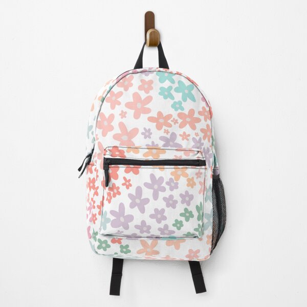 Item preview, Pastel colour hand drawn floral design designed and sold by Sanaura.
