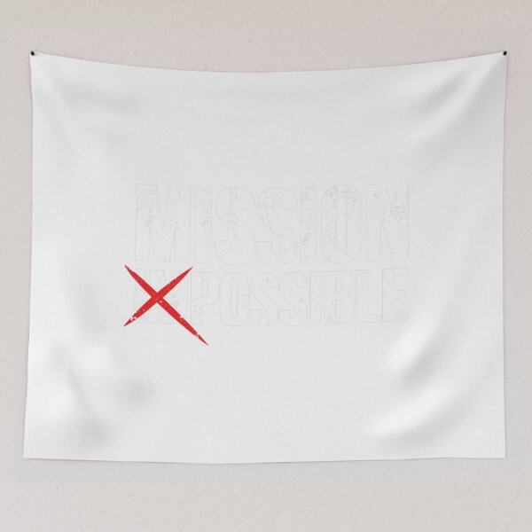 Item preview, Mission Possible Saying Quote Shirt. Inspirational Religious designed and sold by greatblackboard.