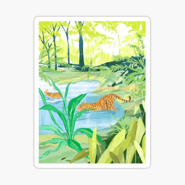 Item preview, Deep in a Rainforest designed and sold by SunLee Art.
